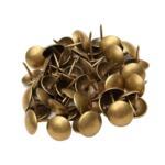 Pack of 100Pcs Antique Bronze Upholstery Nails Furniture Studs/Tacks/Pins 4 Sizes - Image 3