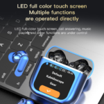 2024 Wireless Earbuds Stereo Bass Headphones Bluetooth 5.4 Earphone Touch Screen - Image 10