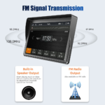For Apple Carplay Android Auto Bluetooth Head Unit 7" Portable Car Stereo Radio - Image 14
