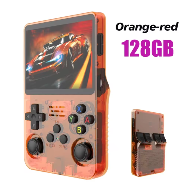 128G Retro Handheld Game Console Linux System 3.5 Inch IPS Screen Portable Pocket Video Player 2 Joystick 64G Games Kid Gift - Image 17