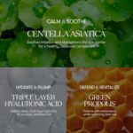 Daily Soothing Mask 30Ea, Facial Sheet Mask for Moist & Hydrating, 30 Day Supply, Centella Asiatica Face Mask, Instant Calm & Glow, Korean Skincare - Image 3