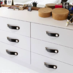 1PC Modern Soft Leather Cabinet Handles Minimalist Cupboard Door Knobs Dresser Drawer Pulls Furniture Handle Hardware - Image 6