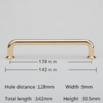European Luxury Gold Zinc Alloy Cabinet Handles and Knobs Kitchen Cupboard Wardrobe Door Pulls Furniture Handle Hardware
