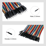 120Pcs Multicolored Dupont Wire 40Pin Male to Female, 40Pin Male to Male, 40Pin Female to Female Breadboard Jumper Wires Ribbon Cables Kit for Arduino - Image 7