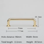 European Luxury Gold Zinc Alloy Cabinet Handles and Knobs Kitchen Cupboard Wardrobe Door Pulls Furniture Handle Hardware - Image 11
