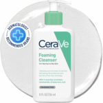 Foaming Cleanser Gel Face Wash for Normal to Oily Skin, Removes Oil without Disrupting the Protective Skin Barrier, for Face + Body, Niacinamide + Ceramides, Fragrance Free, Oil Control, 236Ml