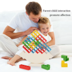 Balance Stacking Board Games Kids Adults Tower Block Toys for Family Parties Travel Games Boys Girls Puzzle Buliding Blocks Toy - Image 7