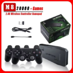 M8 Game Console Built-In 20000 + 64GB Two-Person Wireless Controller 2.4G Stick 4K HD PS1 GBA Video Children'S Christmas Gift - Image 2
