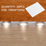 30-80PCS Self Adhesive Silicone Furniture Pads Cabinet Bumpers Rubber Damper Buffer Cushion Protective Furniture Hardware - Image 8