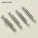 10Pcs 2 in 1 Connecting Piece Woodworking Screw Furniture Cabinet Fixer Connector Hardware Accessories Nut Eccentric - Image 4