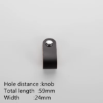 1PC Modern Soft Leather Cabinet Handles Minimalist Cupboard Door Knobs Dresser Drawer Pulls Furniture Handle Hardware - Image 10