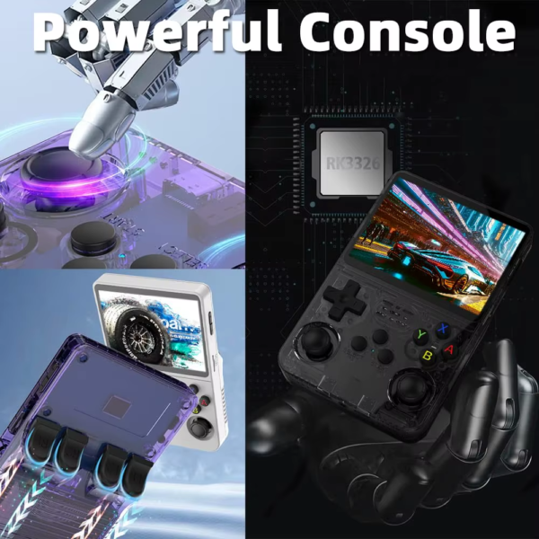 R36S Retro Game Console Handheld Video Arkos 2.0 System 3.5 Inch Single Card Portable Pocket Video Player 64GB 128GB 20000 Games - Image 5