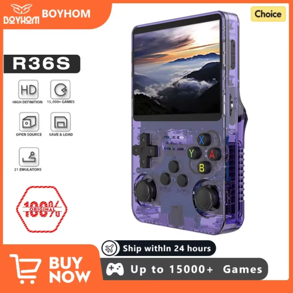 NEW  Retro Handheld Game Console Linux System 3.5 Inch IPS Screen Portable Pocket Video Player 64GB 128GB Games Kid Gift - Image 2
