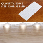 30-80PCS Self Adhesive Silicone Furniture Pads Cabinet Bumpers Rubber Damper Buffer Cushion Protective Furniture Hardware - Image 9