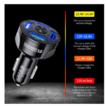 Fast Charge Car Charger One for Four Car Mobile Phone Charger Car Charger - Image 4