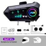 Bluetooth 5.3 Helmet Headset Wireless Hands-Free Call Phone Kit Motorcycle Waterproof Earphone MP3 Music Player Speaker for Moto - Image 10