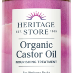 Organic Castor, Glass Bottle, Cold Pressed, Rich Hydration for Hair & Skin, Bold Lashes & Brows (473Ml)