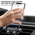 Gravity Car Phone Holder for 4.7-7 Inch Mobile Phone Car Air Vent Phone Mount Universal Shockproof GPS Clip Smartphone Stand - Image 6