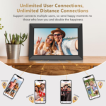 Frameo Wifi Digital Picture Frame - 10.1 Inch 1280X800 HD IPS Touch Screen Digital Photo Frame, 32GB Memory, Automatic Rotate, Wall Mountable, Easy Share Photos Videos Instantly, Best Choice for Gi-Ft - Image 9