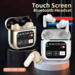2024 Wireless Earbuds Stereo Bass Headphones Bluetooth 5.4 Earphone Touch Screen - Image 4