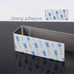 Towel Rack Non-Punched Towel Rack Bathroom Rack Self-Adhesive Bathroom Kitchen Towel Hand Towel Rack Household Items - Image 5