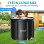 Athlete'S Chilled Immersion Bath with Lid: 115 Gallon Multi-Layered Portable Cold Soak Tub for Restorative Therapy - Image 3