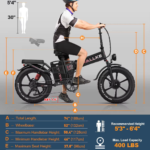 WALLKE H9 AWD Electric Bike 2000W Dual Motor Foldable E-Bike 40Ah/60Ah Electric Mountain Bike 20" Fat Tire Ebike W/App Control - Image 7