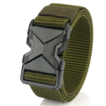 The New Men'S 125Cm Buckle Belt Nylon Braided Lightweight Breathable Daily Commuter Men'S Belt - Image 5