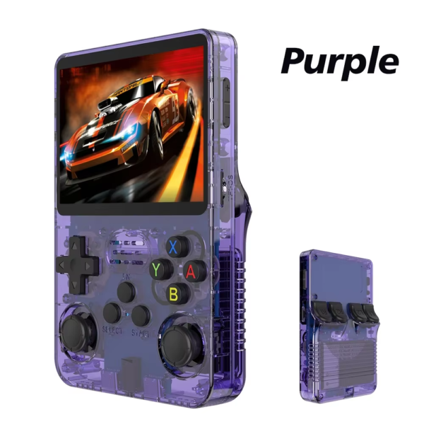 R36S Retro Handheld Video Game Console Linux System 3.5 Inch IPS Screen R35S Pro Portable Pocket Video Player 64GB Games - Image 3