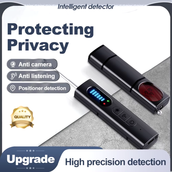 Wireless Camera Detector Protective Alarm Security Sensor Bug Finder GPS RF Signal Lens Tracker Detect Scanner T15 for Security - Image 3