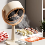 3000Mah Extractor Exhaust Desktop Smoker Adjustable Angle USB Charging Suction Adsorption Oil Grill Hoods for Indoor Hot Pot - Image 2
