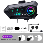 Bluetooth 5.3 Helmet Headset Wireless Hands-Free Call Phone Kit Motorcycle Waterproof Earphone MP3 Music Player Speaker for Moto - Image 9