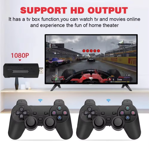 X2 plus 128G 30000 Games Retro Game Console W/ GD10 Pro Stick- 4K/3D/HD +Wireless Controller - Image 3
