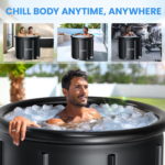 Athlete'S Chilled Immersion Bath with Lid: 115 Gallon Multi-Layered Portable Cold Soak Tub for Restorative Therapy - Image 6